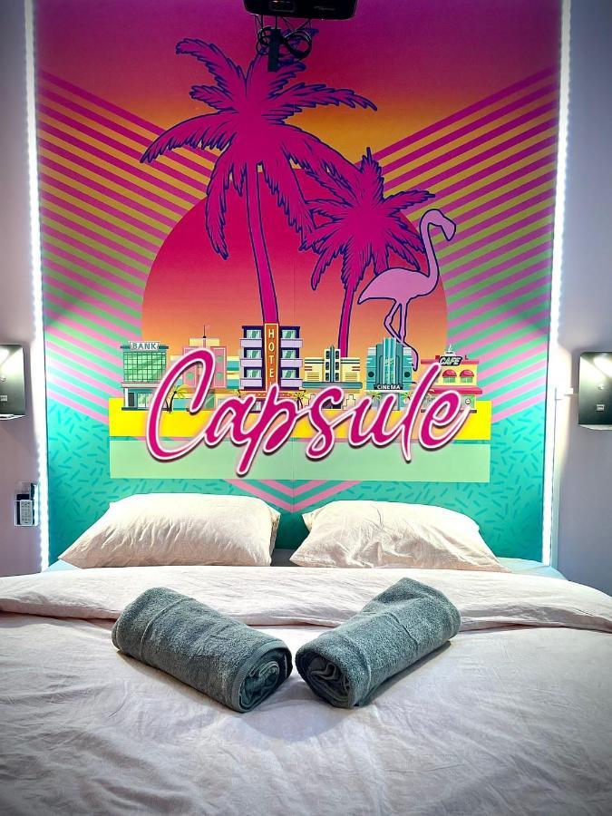 Capsule Miami Vice - Jacuzzi - Billard - Ecran Cinema & Netflix - Ping-Pong - Nintendo & Jeux- Lievin Εξωτερικό φωτογραφία